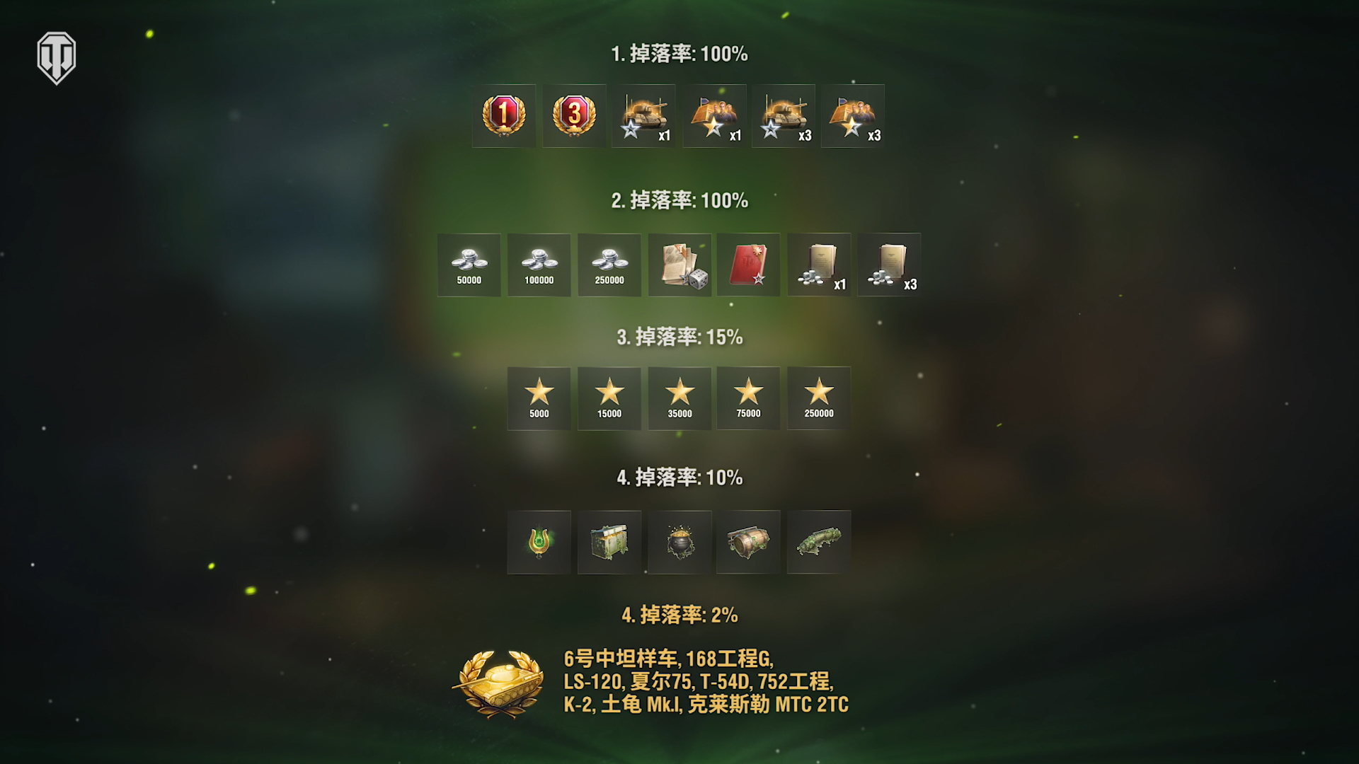 《坦克世界》翡翠島交易會(huì)開啟,2臺(tái)全新金坦首發(fā)