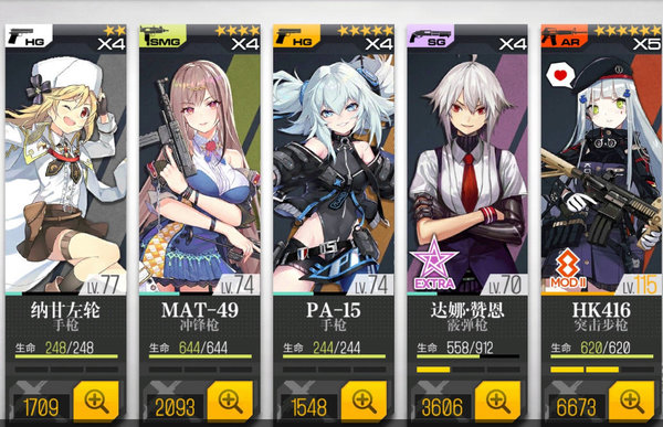 少女前線機(jī)槍和霰彈有必要練嗎