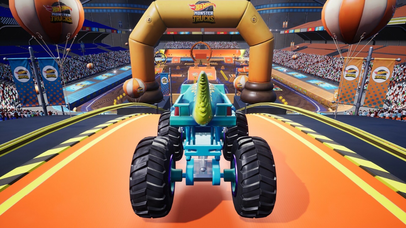 賽車(chē)競(jìng)速游戲《風(fēng)火輪怪獸卡車(chē)：Stunt Mayhem》Steam頁(yè)面上線(xiàn)，預(yù)計(jì)10月19日發(fā)售！