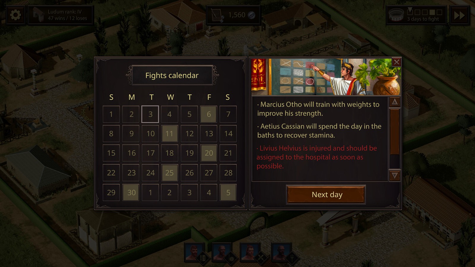 角斗士管理模擬游戲《Gladiators of Citadelum》Steam頁面上線，支持簡中！