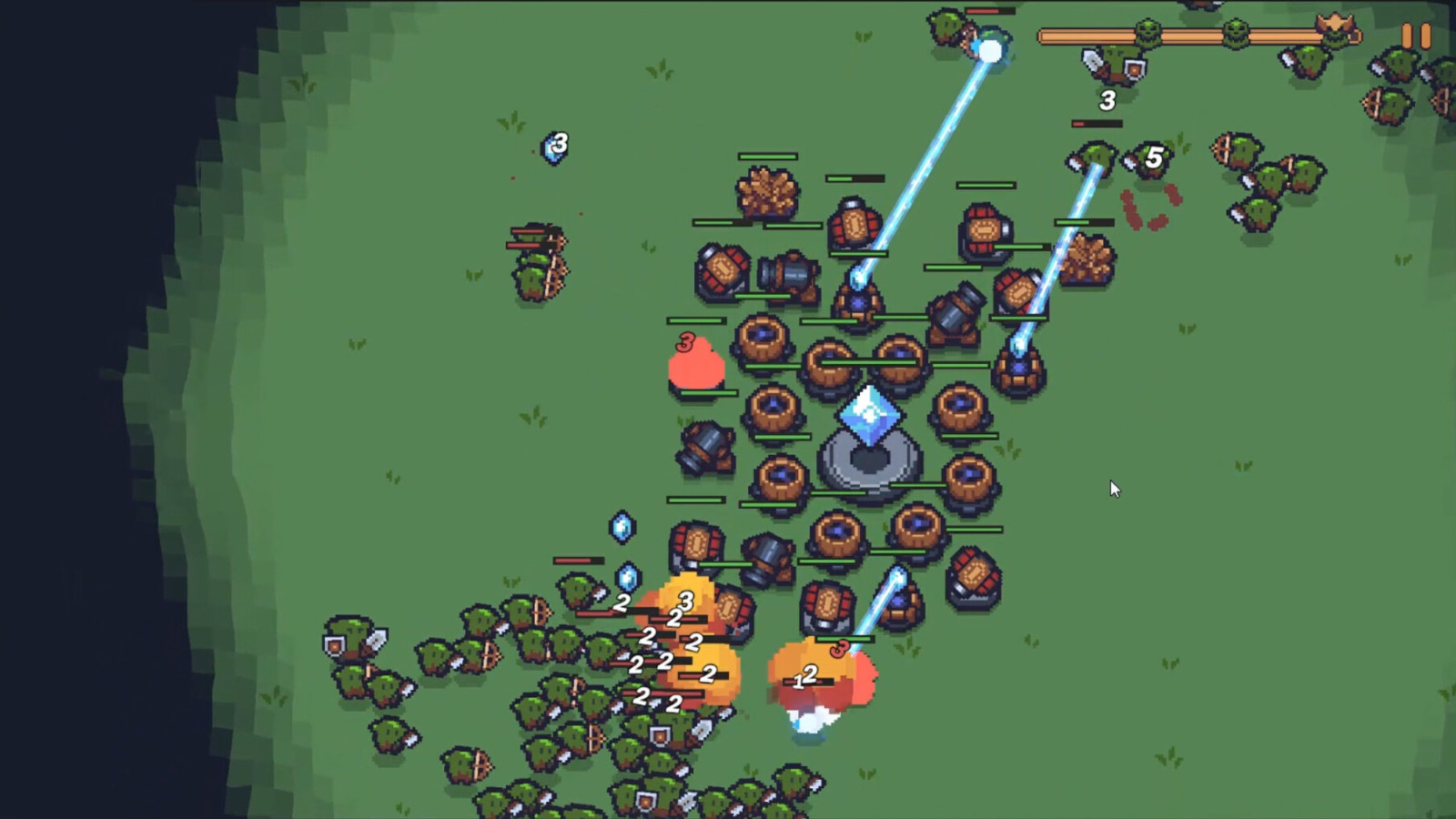 簡單策略塔防游戲《獸人領地》今日Steam頁面發(fā)售，支持簡中！