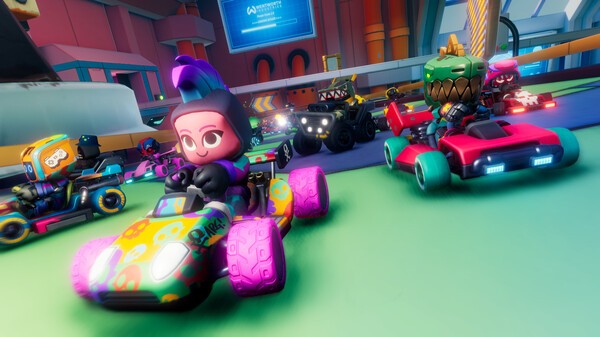 多人賽車大逃殺新游《狂奔：皇家賽車》免費登陸Steam！
