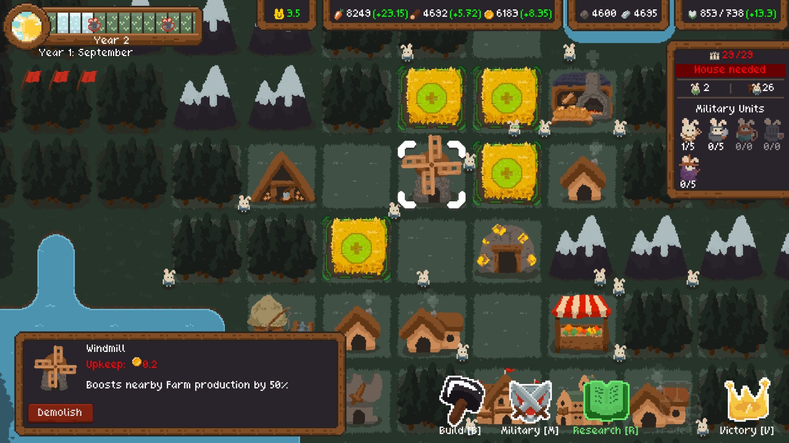 休閑獨(dú)立策略游戲《Town Keeper》Steam頁(yè)面今日公布，9月發(fā)售！