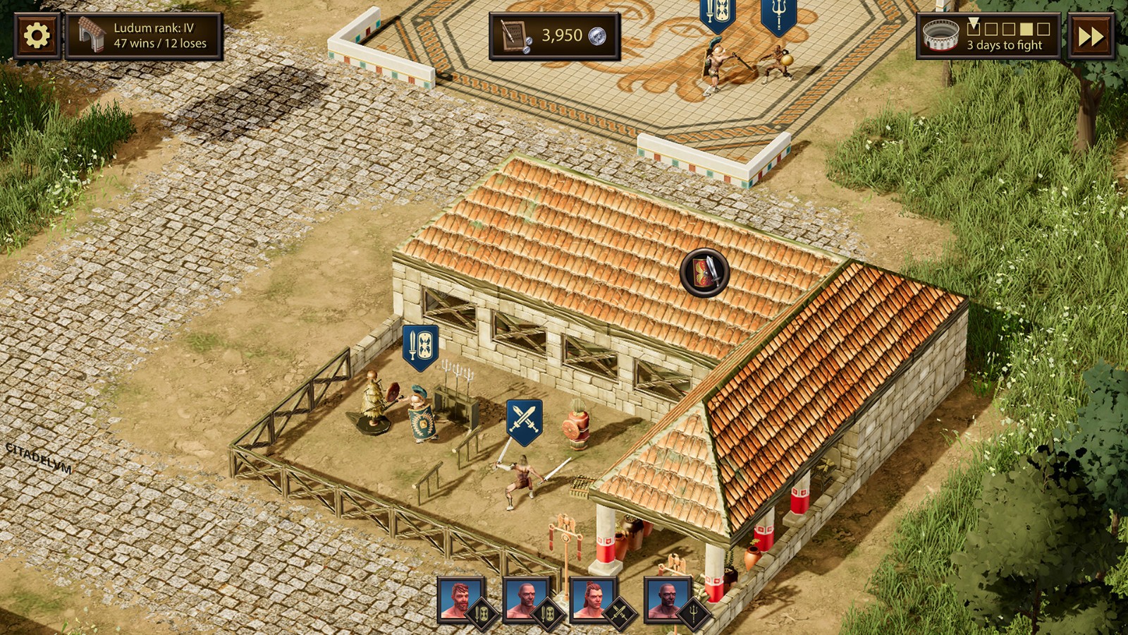 角斗士管理模擬游戲《Gladiators of Citadelum》Steam頁面上線，支持簡中！