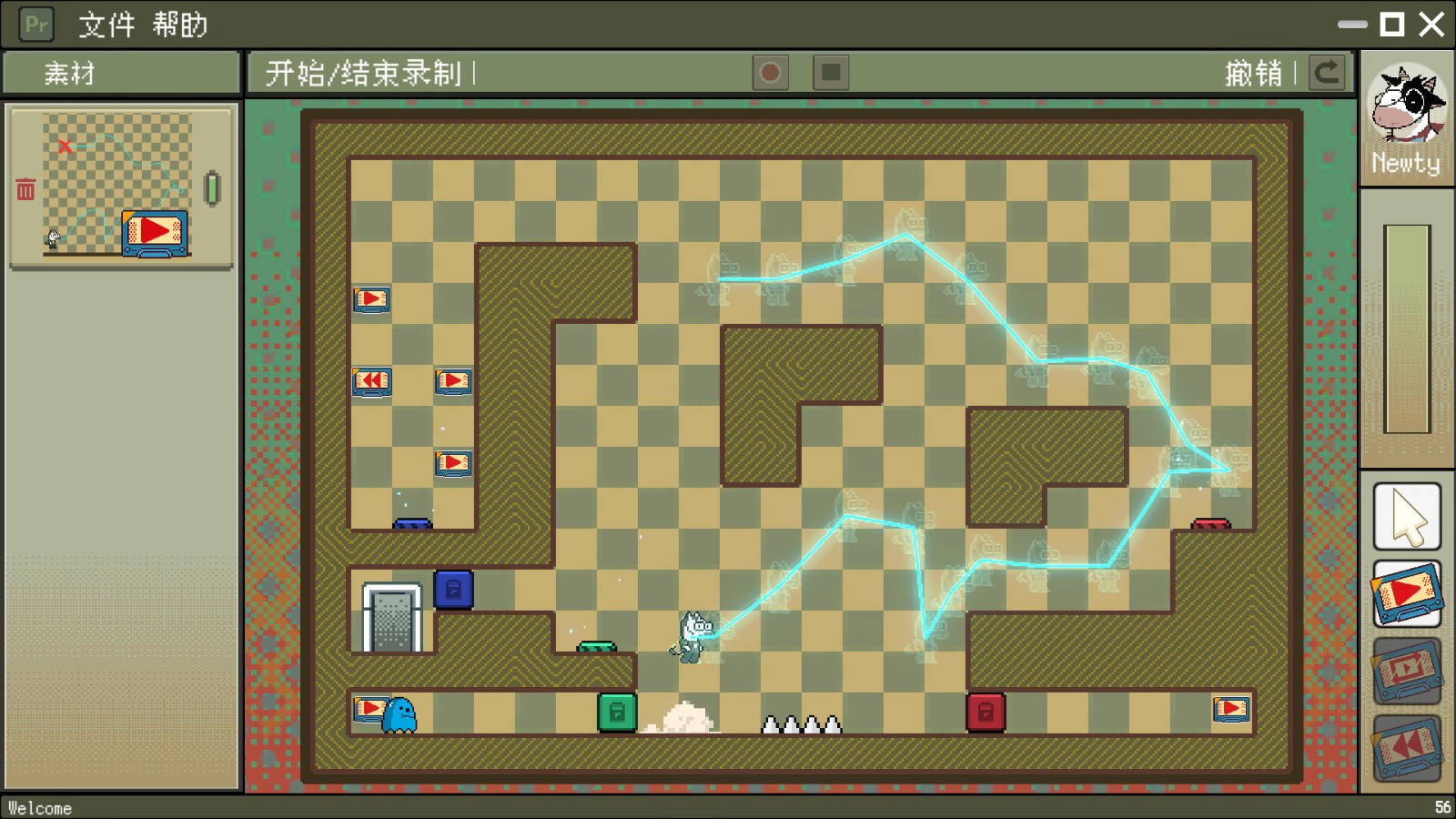 獨(dú)立益智平臺(tái)游戲《牛馬假日》Steam頁面公布，支持中文！