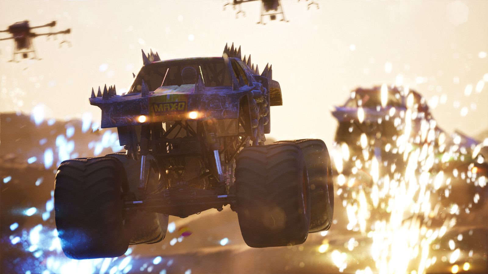 越野街機(jī)賽車游戲《Monster Jam? Showdown》Steam頁面上線，8月29日發(fā)售!