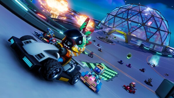 多人賽車大逃殺新游《狂奔：皇家賽車》免費登陸Steam！