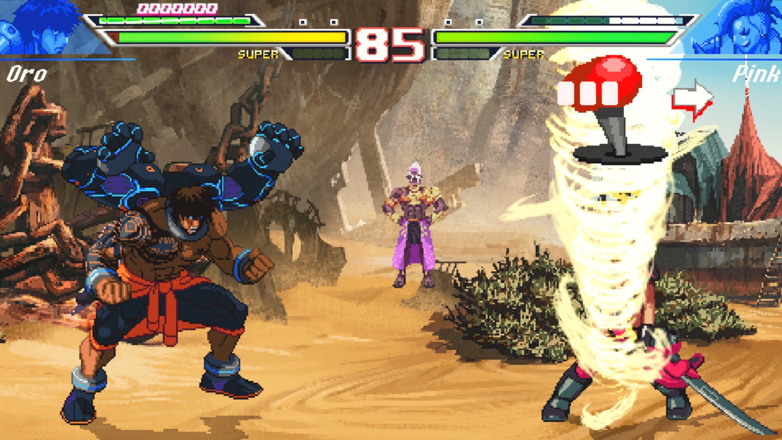 格斗游戲《Blazing Strike》Steam頁面上線，支持中文！